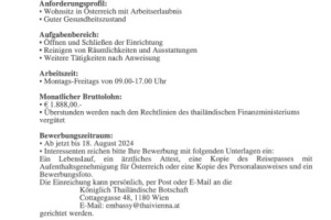 <strong>Read more about</strong><br />Vacancy Announcement / Ankündigung Vacancy Announcement / Ankündigung