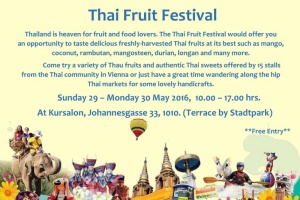 <strong>Read more about</strong><br />Thai Fruit Festival Thai Fruit Festival